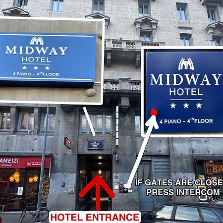 Hotel Midway Milano Eksteriør bilde