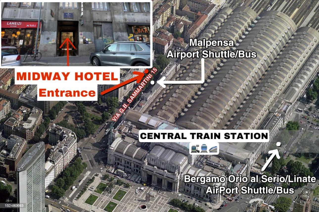 Hotel Midway Milano Eksteriør bilde